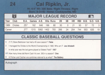 Card back
