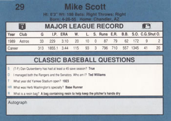 Card back