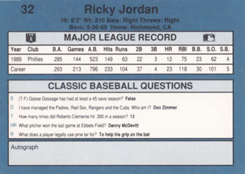 Card back