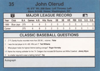 Card back