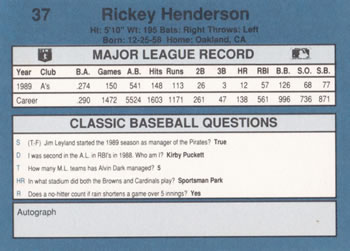 Card back