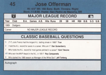 Card back