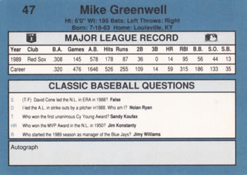 Card back