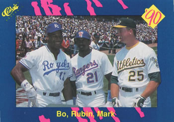 Bo Jackson / Ruben Sierra / Mark McGwire VAR, UER