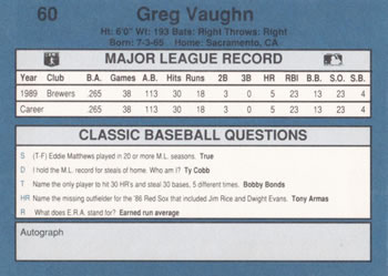 Card back