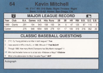 Card back