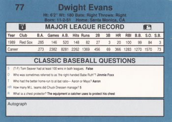 Card back