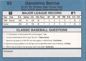 Card back