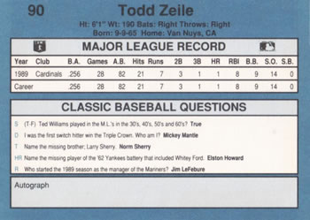 Card back