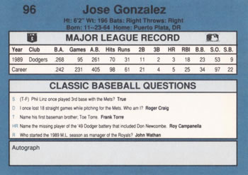 Card back