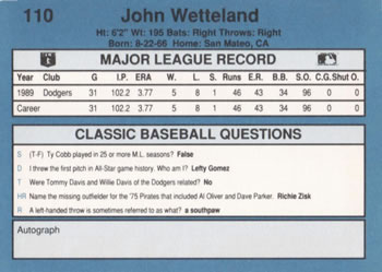 Card back