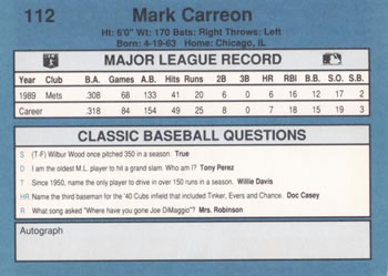Card back