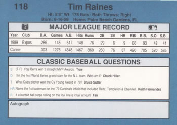 Card back