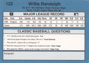 Card back