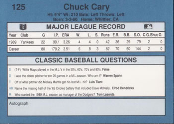 Card back