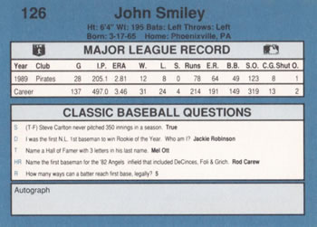 Card back