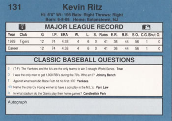 Card back