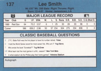 Card back