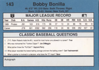 Card back