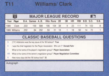 Card back