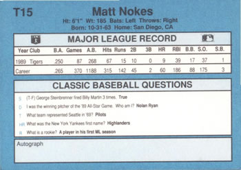 Card back