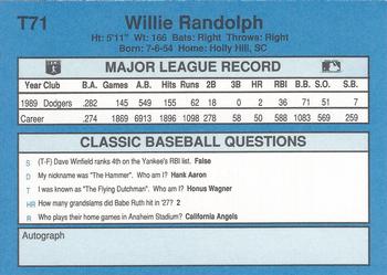 Card back