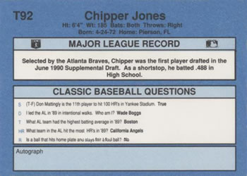 Card back