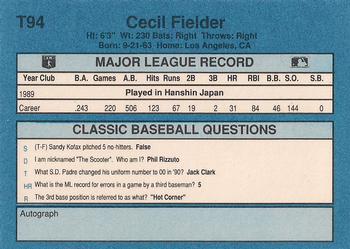 Card back
