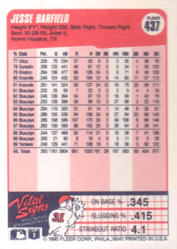 Card back