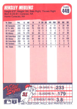 Card back