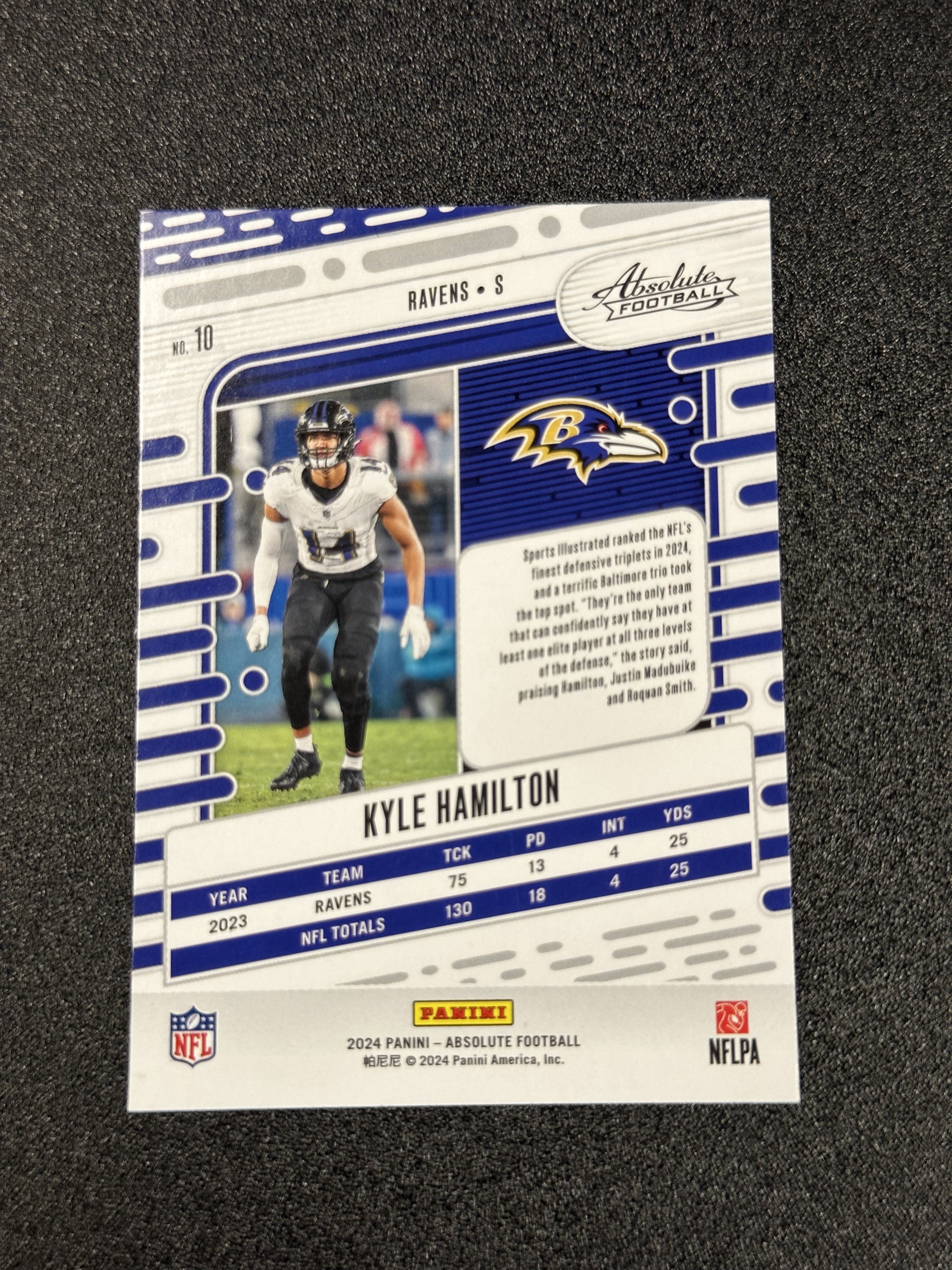 Card back