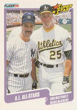 A.L. All-Stars (Don Mattingly / Mark McGwire)