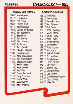 Checklist: Royals / Angels / Padres / Orioles