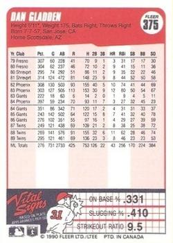 Card back