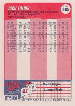 Card back