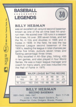 Card back