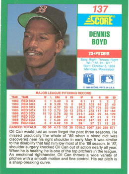 Card back