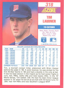 Card back