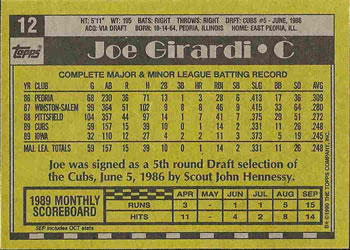 Card back
