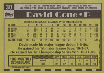 Card back