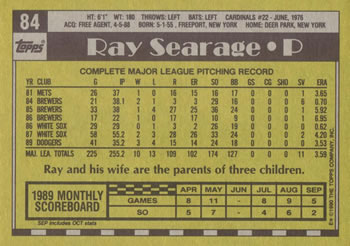 Card back