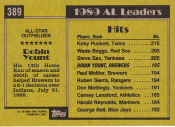 Card back