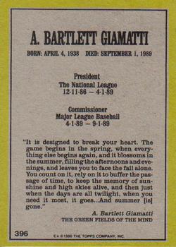 Card back