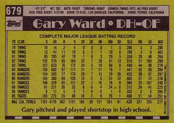 Card back