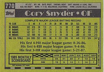 Card back