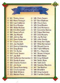 Checklist: 501-600