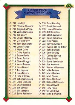 Checklist: 701-800