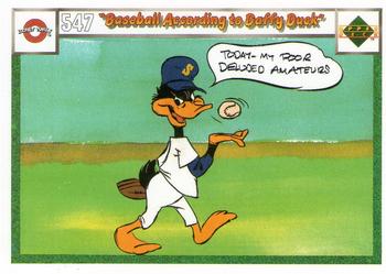 Baseball According to Daffy Duck