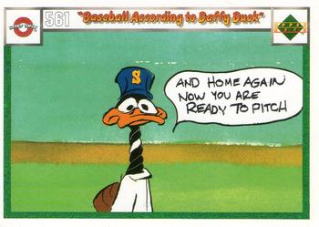 Baseball According to Daffy Duck / Curve Ball