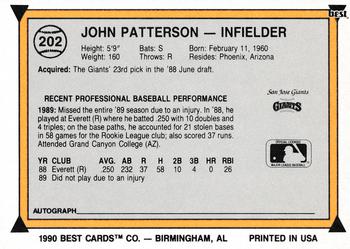 Card back